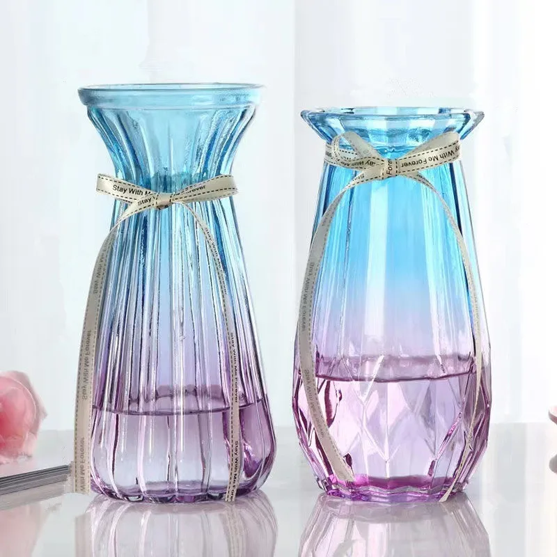 Clear Glass Bud Vases Glass Floor Vases For Wedding Cheap Glass Flower Vases Product