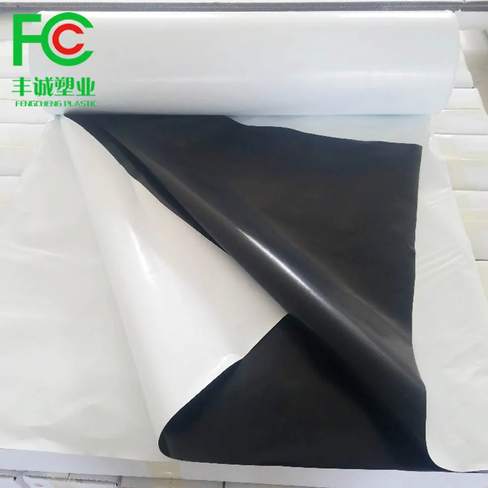 White and Black Color Panda Agricultural Polyethylene PE Ground Cover Plastic Mulching Films