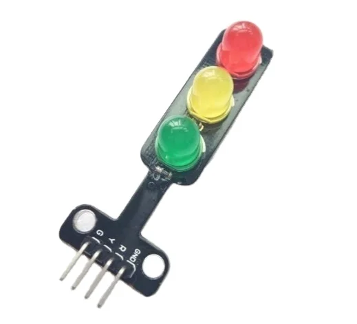 Модуль сигнала светодиодных светофора, цифровой модуль сигнала на выходе для электронных строительных блоков Raspberry Pi 3