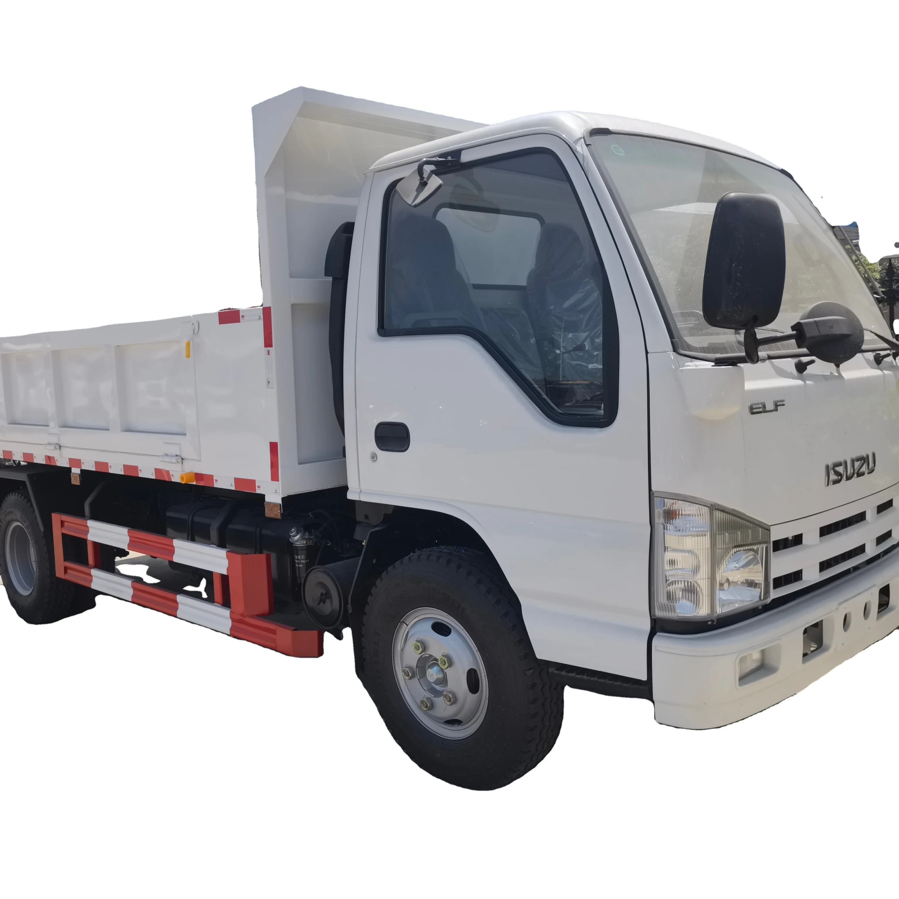 Five tons fifty bells European three left-hand driving  dump truck for shipping sand