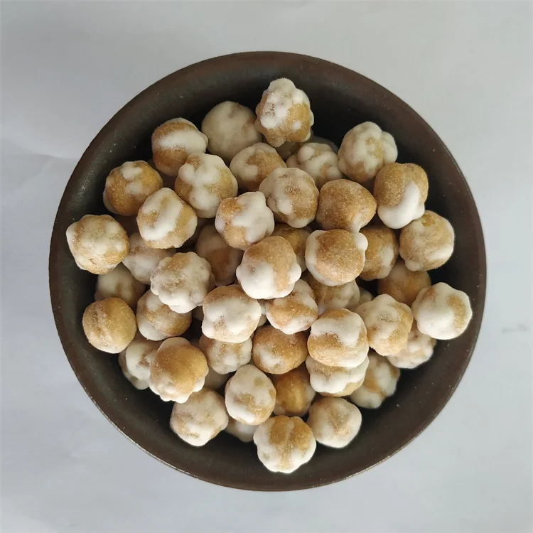 Chinese new crop hot sale snacks chickpeas coated with wasabi