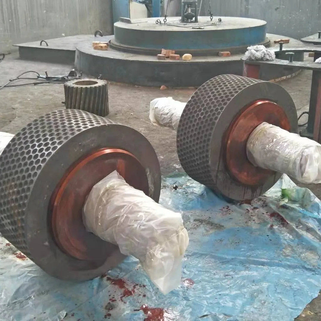 Heavy metal processing for durable forged steel ball mill high-precision steel crusher roller shell grinding and polishing