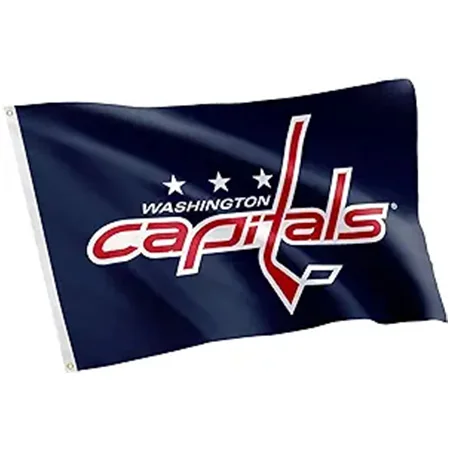 Good  Quality Custom NHL Flag 3x5ft 100%Polyester WashingtonCapitals Flag