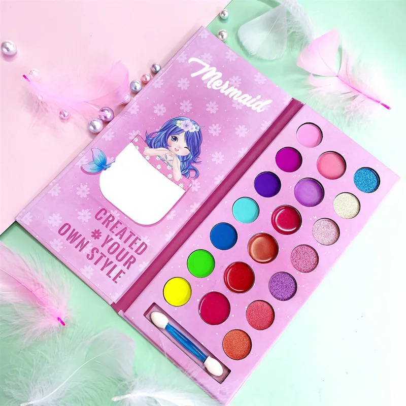 Customizable eye shadow plate 20 color pearlescent matte multicolor mini eye shadow