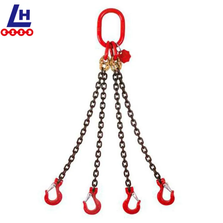  G80 сварная оцинкованная сталь Сплав Высокая Растяжимая подъемная цепь