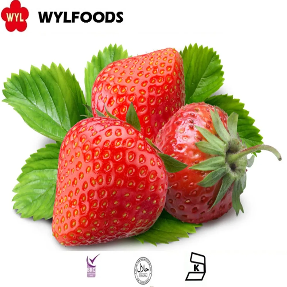 2022 high quality IQF fresh fruit  strawberry IQF strawberry