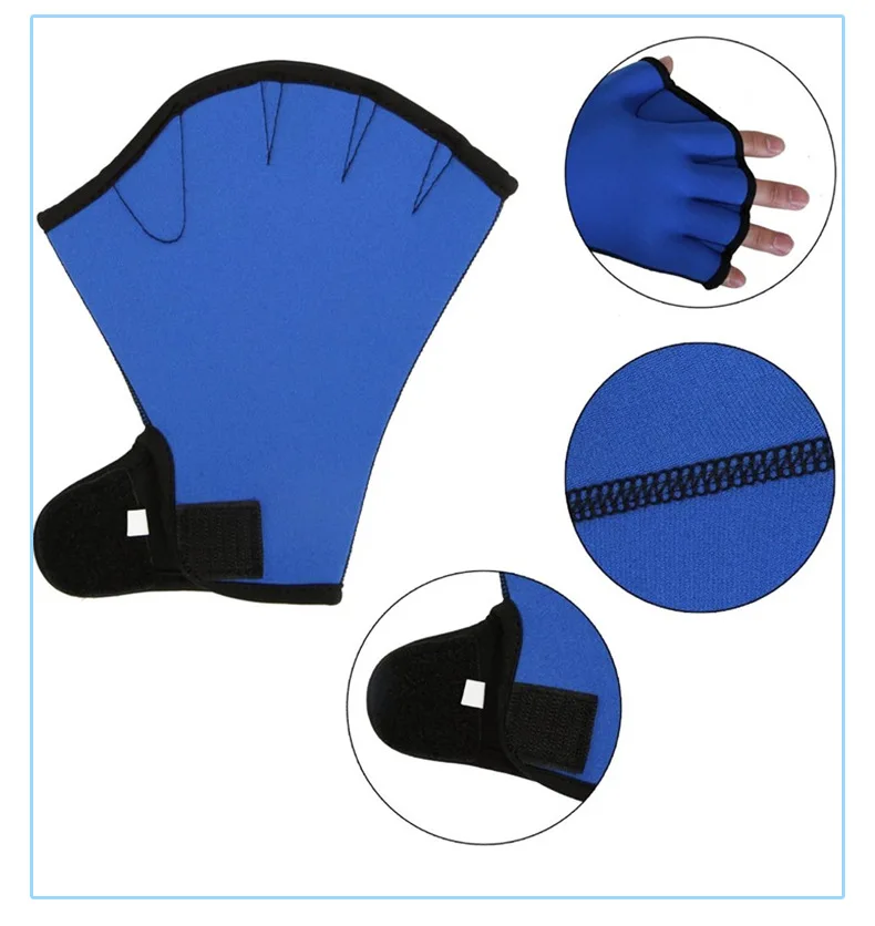 Custom Neoprene Material Multifunctional Cycling Mittens Wear Resistant Swimming