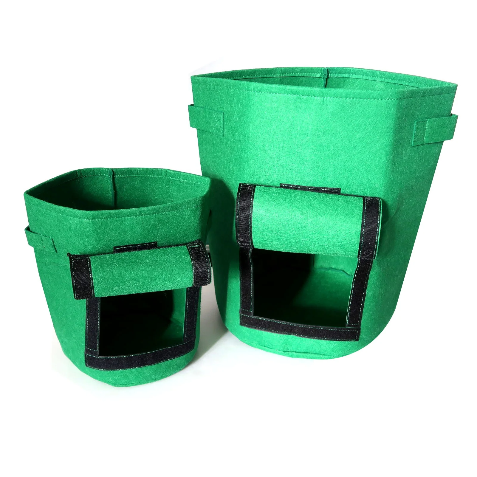 Фетр большой емкости водонепроницаемый рассады садовые растения детские сумки из нетканого материала ткани фетр завода картошки сумка