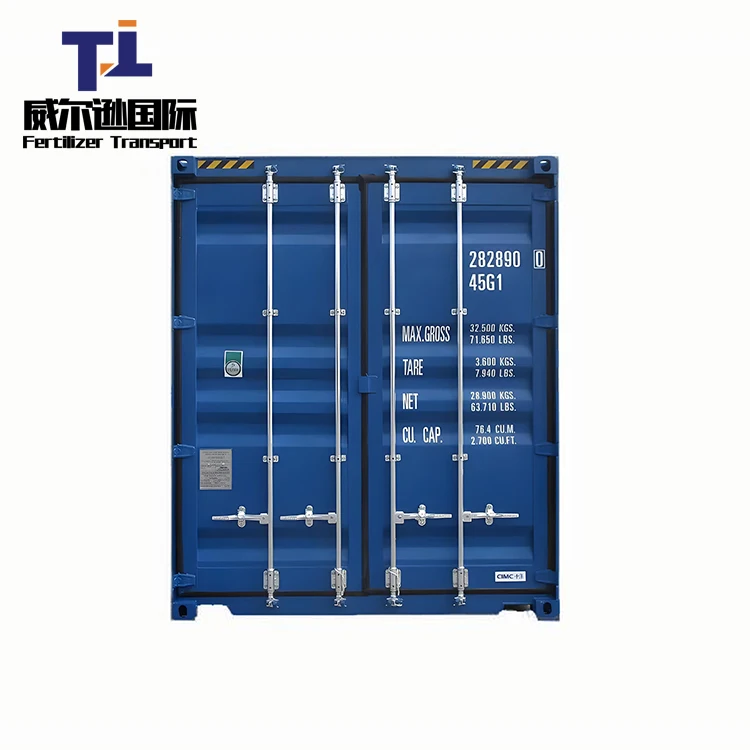 Chinese manufacturer manufactures ISO 40HQ container durable sea container dry cargo container