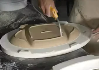 Hot sell custom high-quality simple pudding ceramic baking bowl pot pie creme brulee dessert ceramic bowl