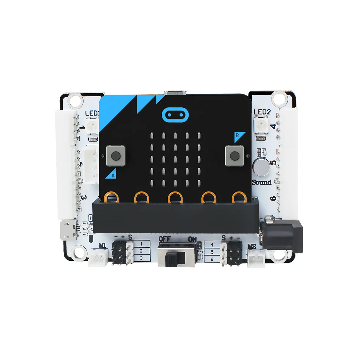 Плата расширения Hiwonder Micro:bit плата для вторичной разработки графическая программа обучающий код наборы образования пара Microbit