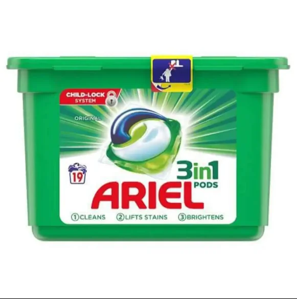Ariel 3 In 1 Pods Regular Detergent / Powerful Ariel pod laundry capsule