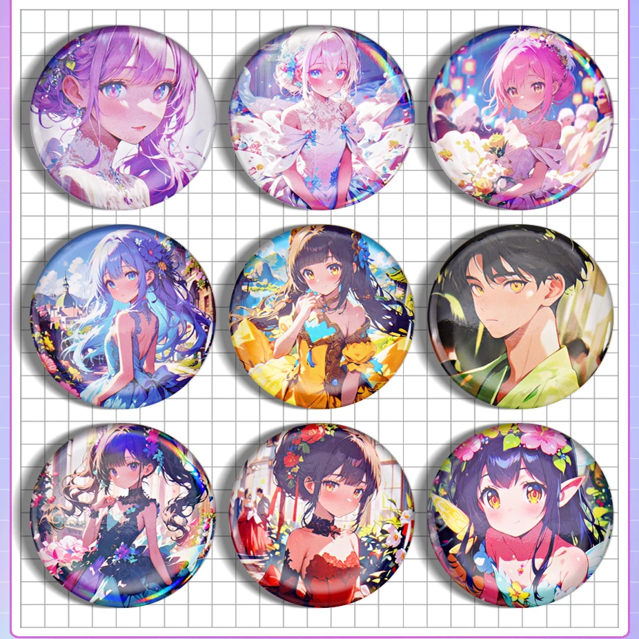 Button badge custom factory direct sales for animation activities around the promotion of brand publicity