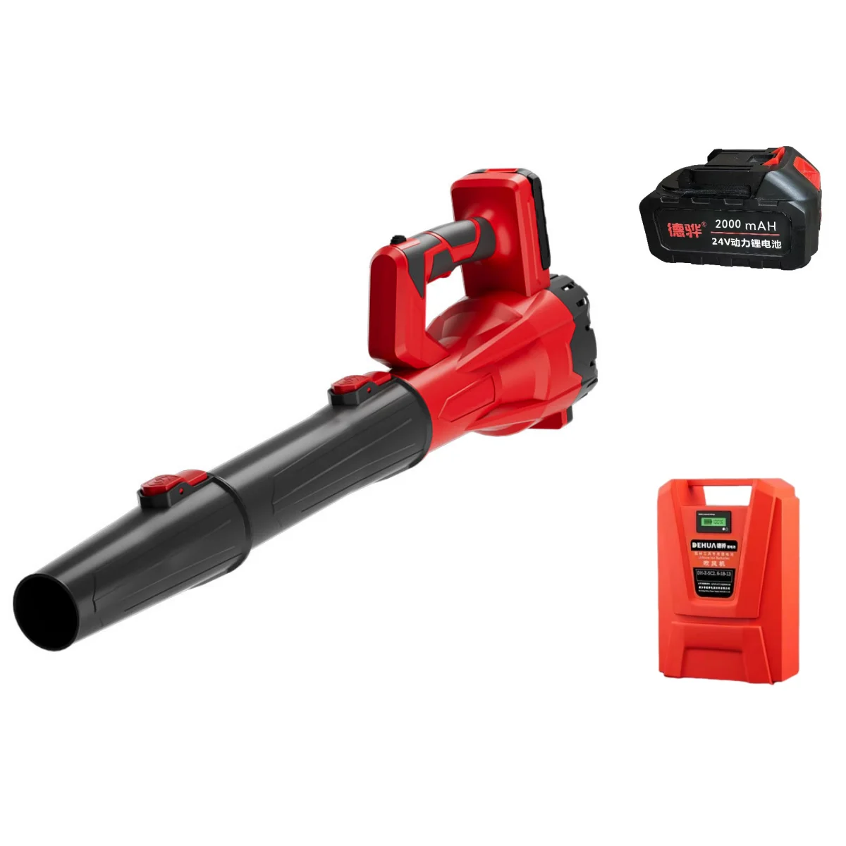 2024 Factory Wholesale Portable Industrial High Pressure  Cordless Electric Battery Blower Fan Air Leaf Blower Machine