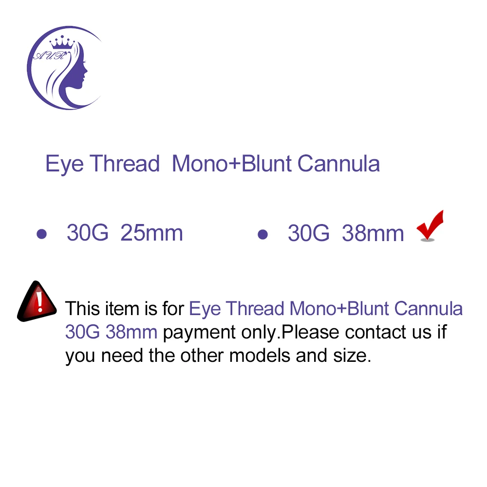 eye thread 30G 38mm fashion thread lift face lift therapy and face thread lifting for deep wrinkle with ce