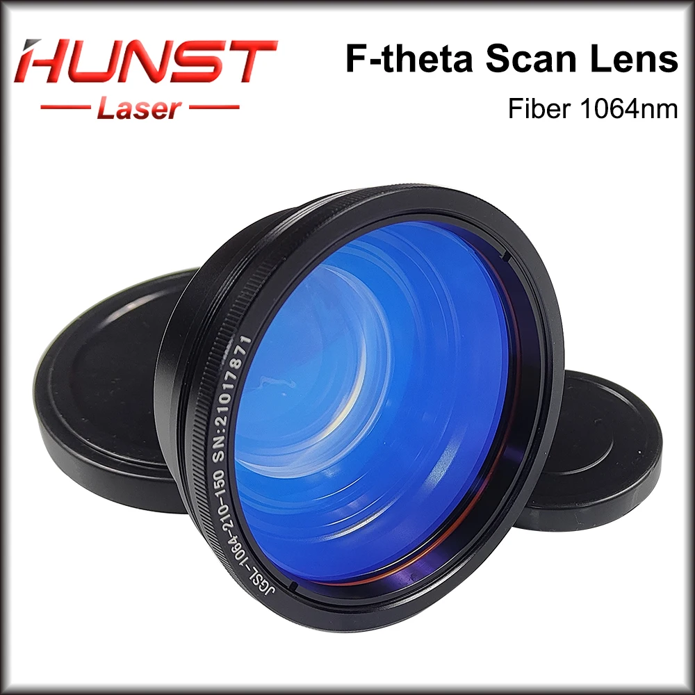 Hunst F-theta Scan Lens 1064nm Field Lens 70x70mm - 300x300mm F100-420mm for YAG Optical Fiber Laser Marking Machine SpareParts