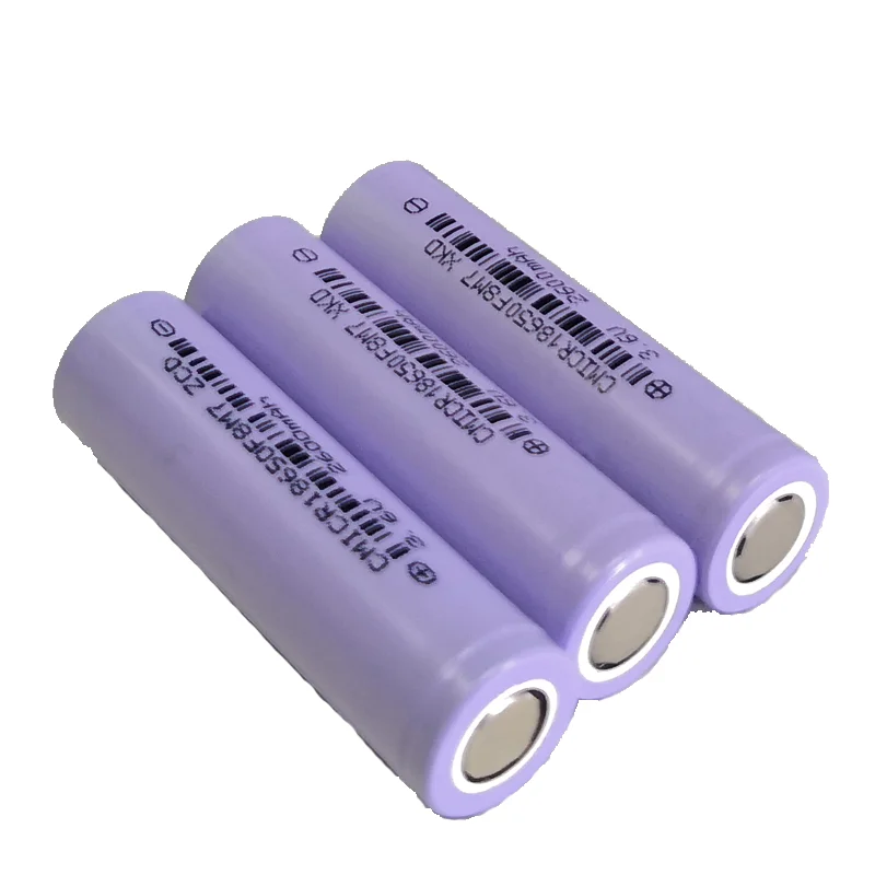 CHAM Stable and high-performance battery top quality high discharge rate Lithium  2600mAh 3.6V  rechargeable battery 18650