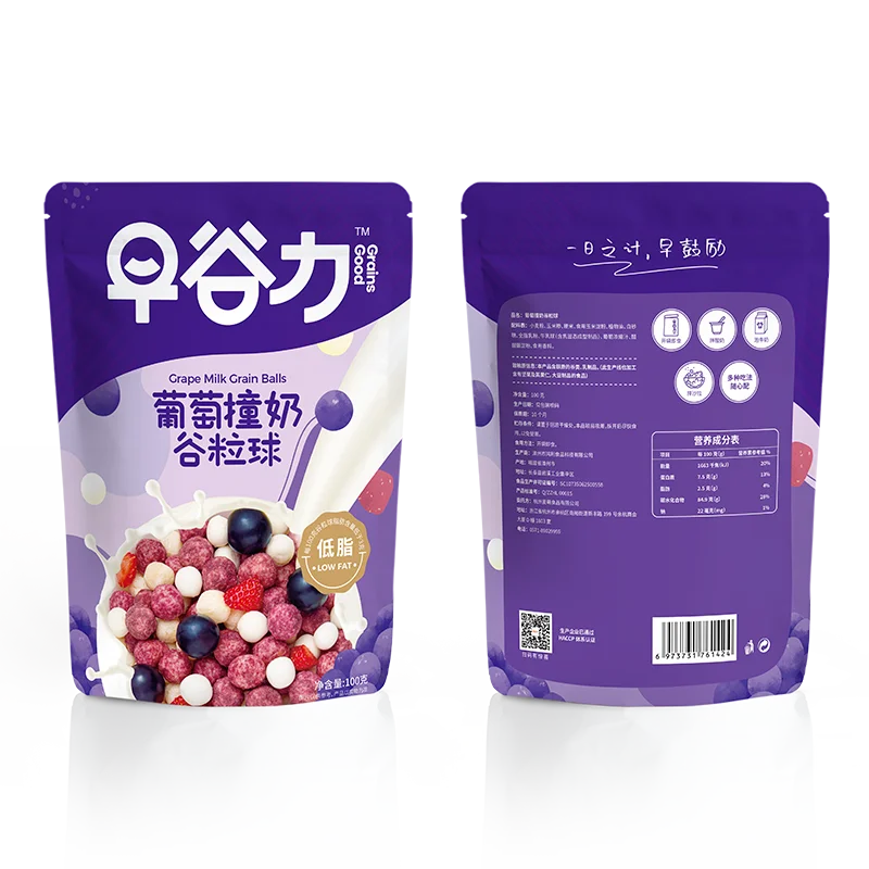 Шарики с низким содержанием жира виноградного молока, 100 г