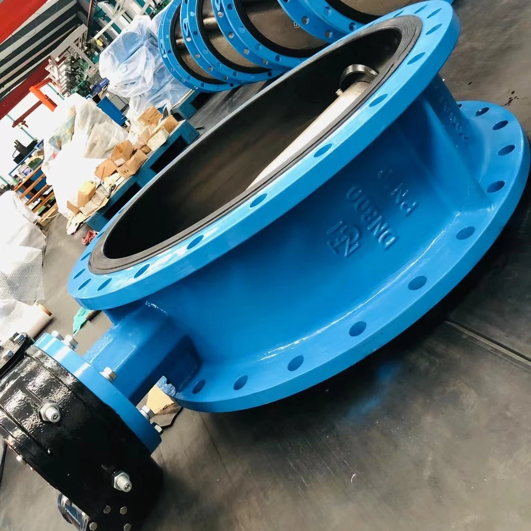 Large size Water flange butterfly valve