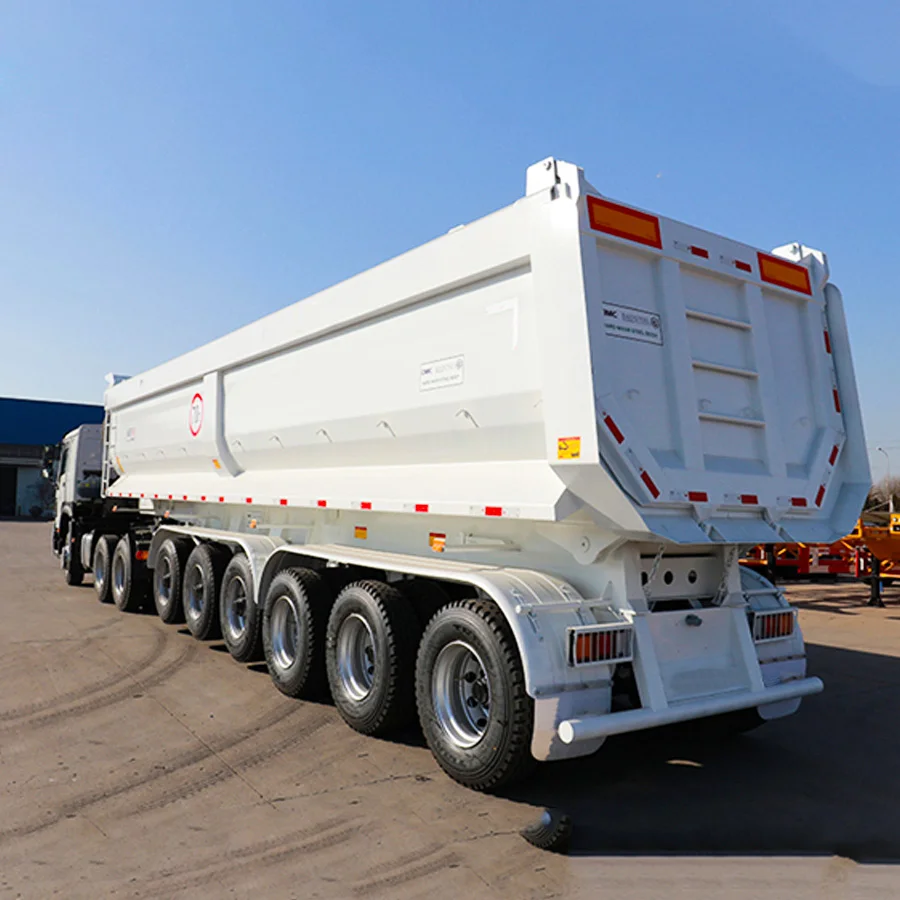 Made In China Rear Dump Semi-trailer For Sale dumper Semi-trailer Hot Selling In Africa rear Tipping Trailer With High Quality
