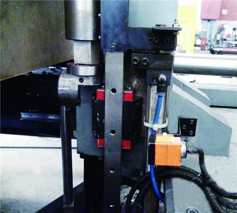 I Beam Processing Steel Structure Hydraulic H-Beam 3 Head CNC Drilling