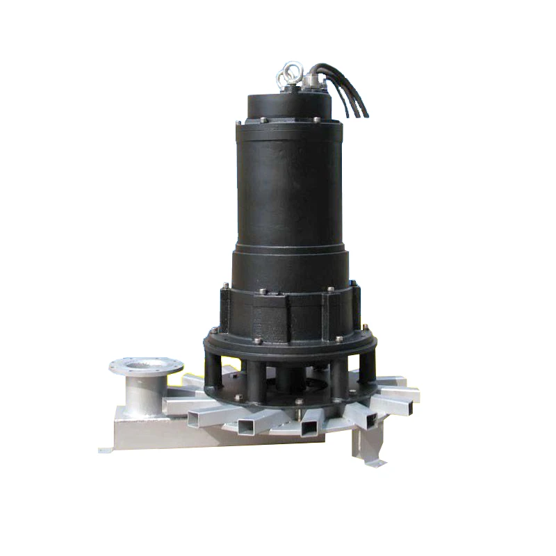 Intense Oxygen Transfer and Mixing Self-Priming Submersible Aerator for Sewage Treatment Facilities