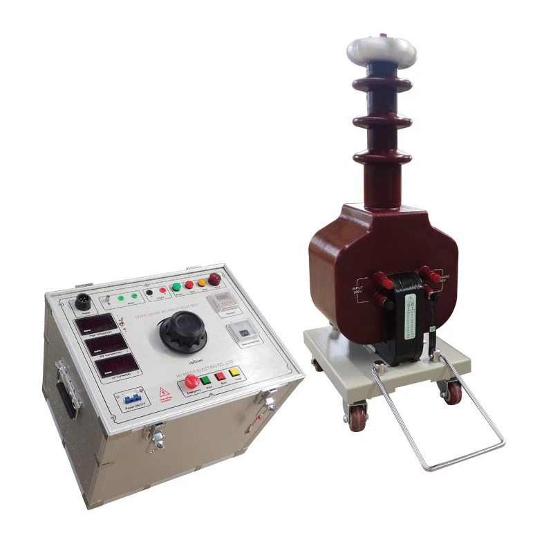 GDYD-1010D AC DC 100kV High Voltage Test Set Hipot Tester with dry testing transformer