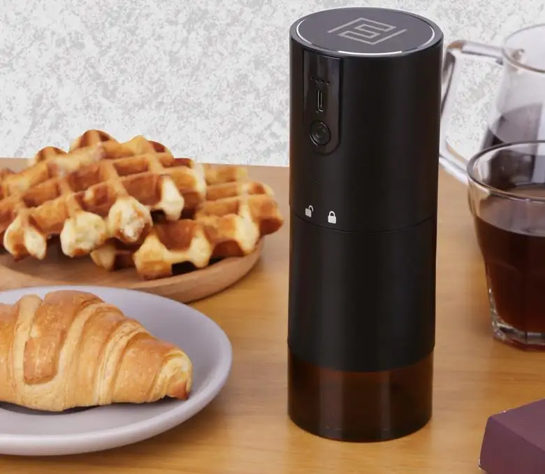 Kingze Barista Tools Electric Coffee Maker Portable Coffee Mills USB Rechargeable Coffee Grinder