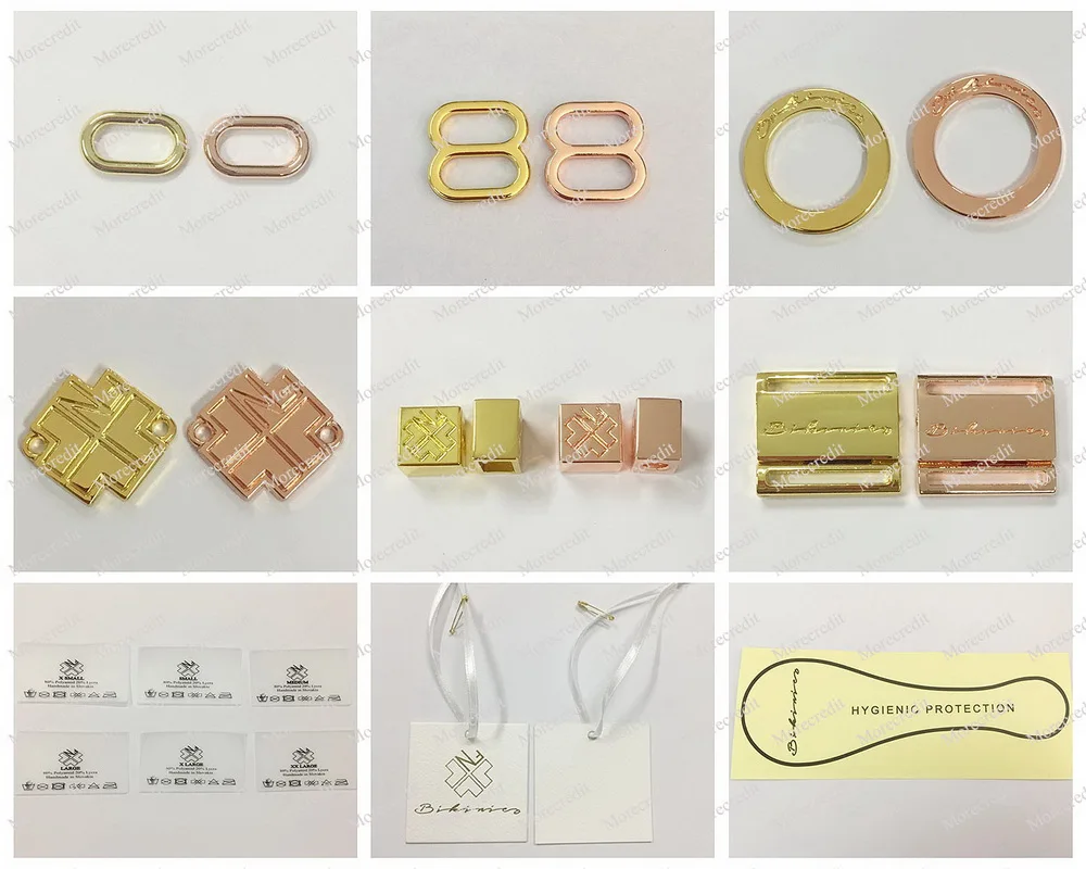 Superior Quality Metal Lingerie Buckles Bra Rings Slider Hook Manufacturer, Custom Metal Swimwear Underwear Bra Accessories