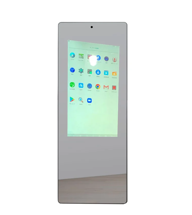 32 43 Inch LCD Touch Screen Interactive Exercise Mirror Yoga Sport Magic Mirror Display Gym Smart