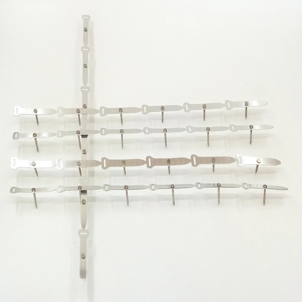 100x Top Quality Aluminium Metal Cable Ties Tie Zip Wrap: 85MM  125MM Long