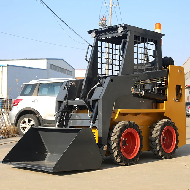 25hp дизельный двигатель 4 колеса 1000 фунтов рабочей мощности мини-погрузчик