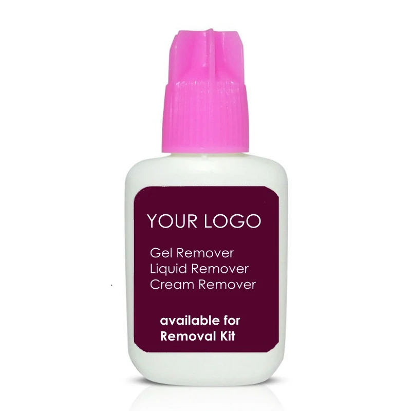 
Factory sale various highly controllable formula lash extension makeup gel remover 