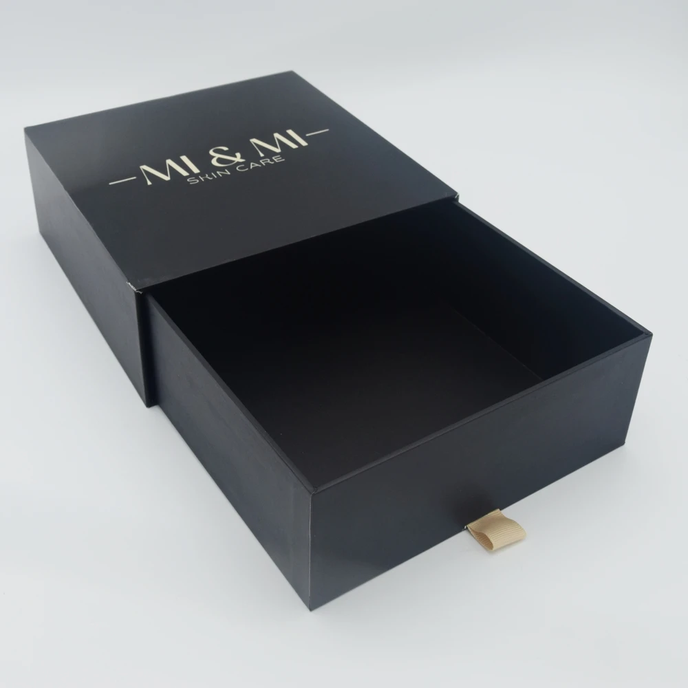 Wholesale Kaixing OEM ODM Customized Design Reusable Board Paper Drawer Box with EVA Insert