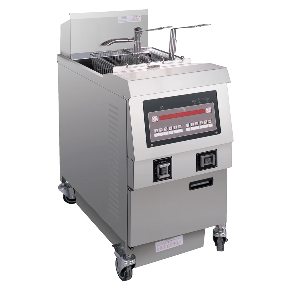 CNIX  big capacity chicken pressure deep chicken potato chips used commercial deep fryers sale (CE,manufacturer)