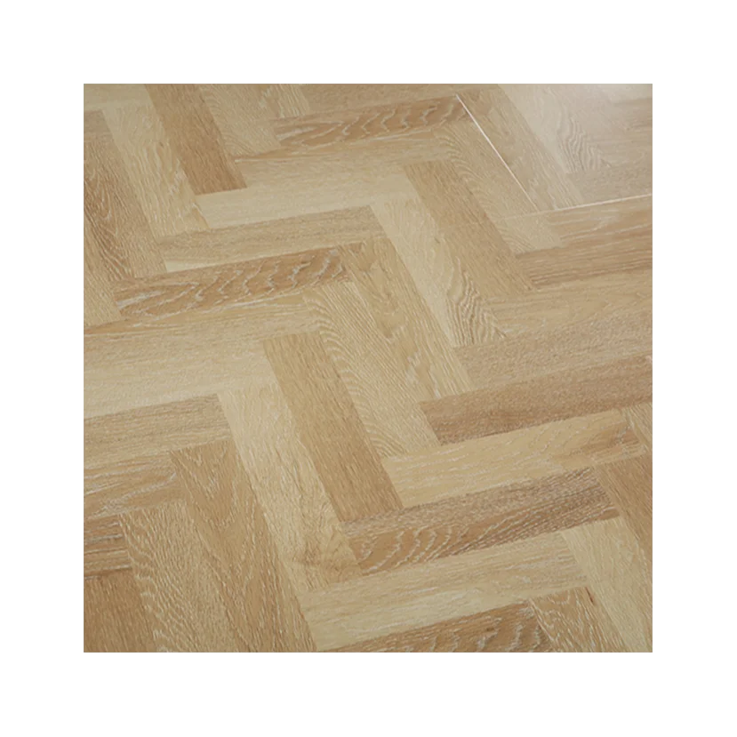 8Mm Dark Brown Grey Board hdf waterproof Laminated Flooring With Underlying