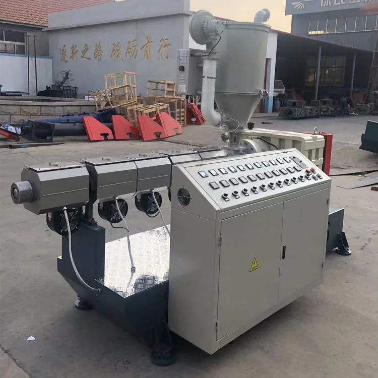 small pp waste plastic extruders machines