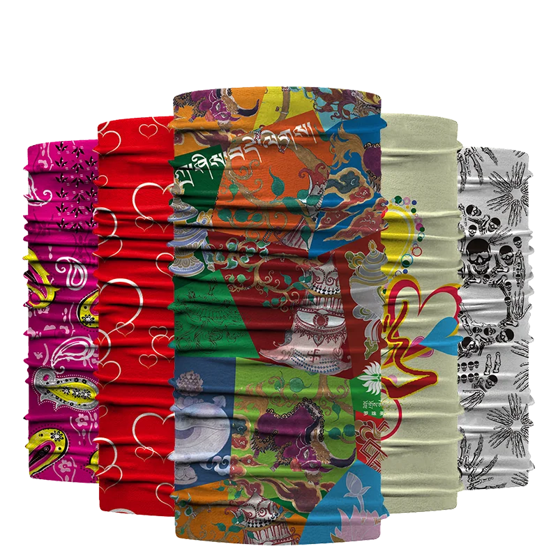 custom high elastic soft gym reliable headwear bandana magic scarf