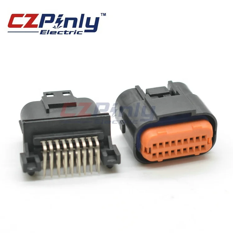 18 Way JAE Male Rectangular Power car ecu pin Connector PCB Pinheader Plug MX23A18NF1