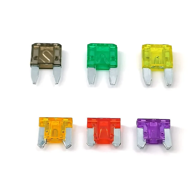 Newly designed Micro Type Super Mini Car Fuse 12 24 36V 3A 4A 5A 7.5A 10A 15A 20A 25A 30A 35A 40A 50A 60A 100A Auto Fuses