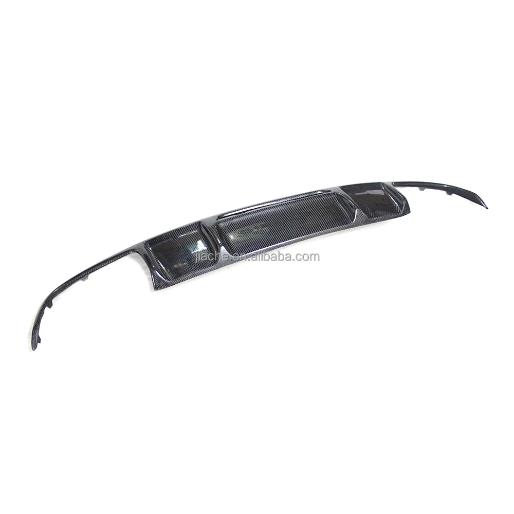 Carbon Fiber / FRP Rear Bumper Lip Diffuser Spoiler For Mercedes Benz CLS Class W218 CLS300 CLS350 AMG Sport 2011-2014