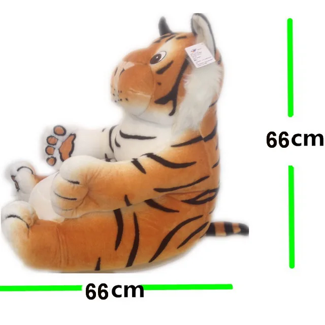 hot sale realistic plush garfield kids sofa chair stuffed animal cat shaped children sofa chair