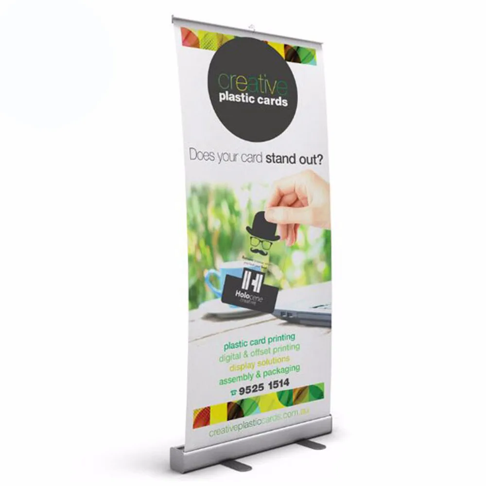 Portable Roll up banner stand roller banner/buy poster prints exhibit display for outdoor