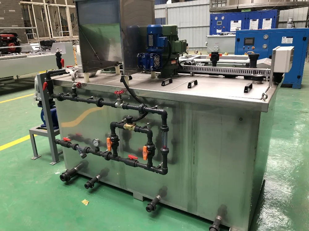 Water treatment equipment All automatic dosing plant for preparation and mixed reagent