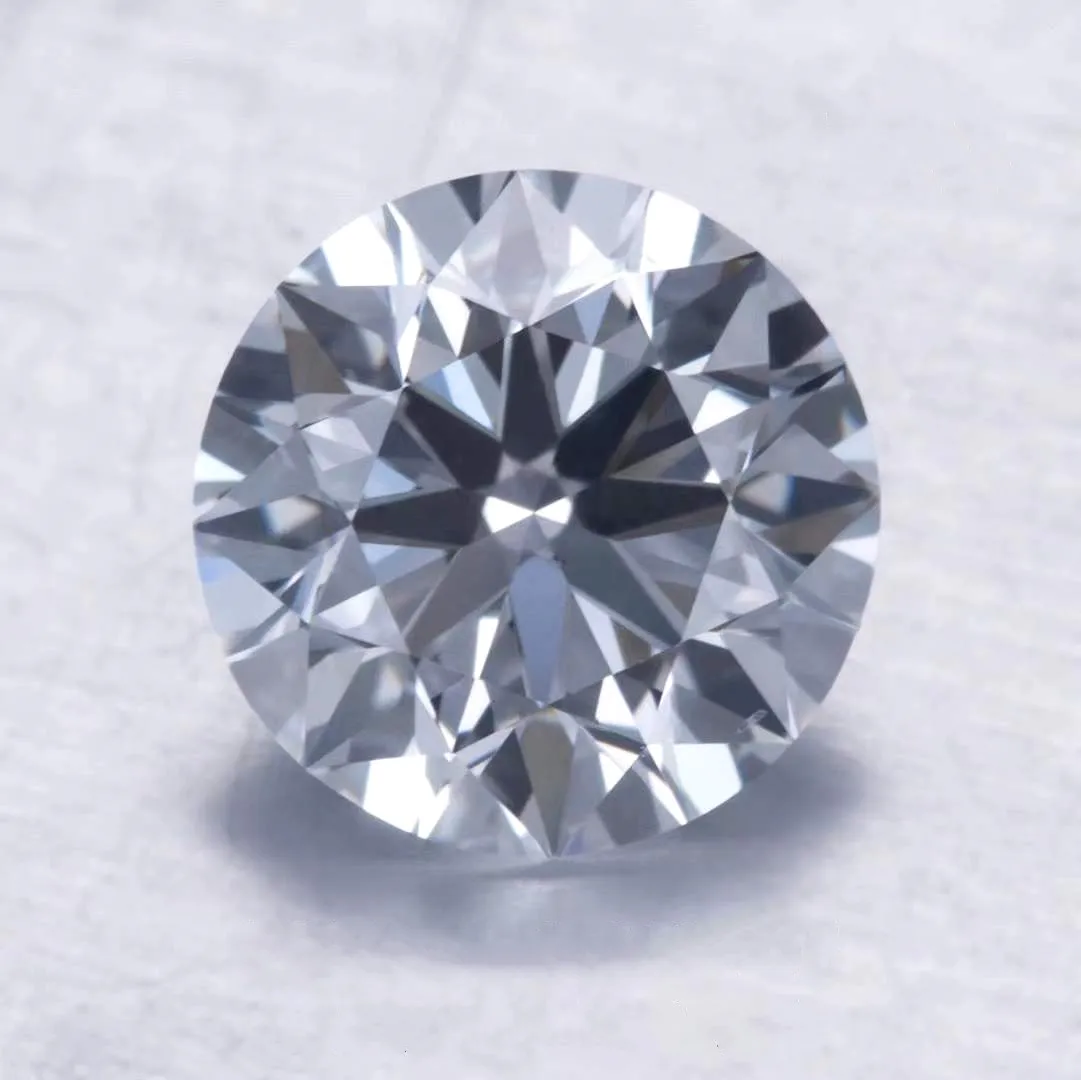 Свободный Hpht Cvd Алмазный иги сертификат круглый карат лабораторный Выращенный алмаз