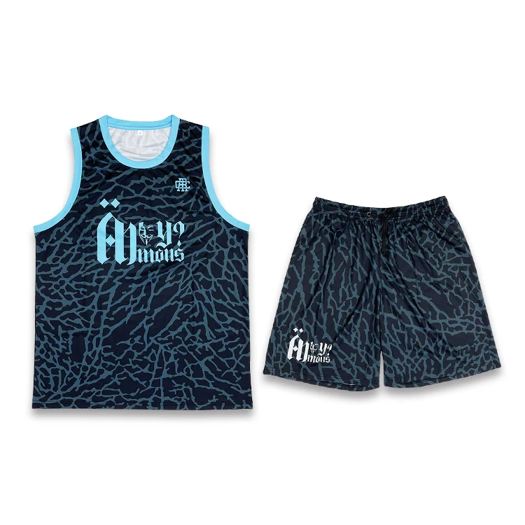 Cheap Wholesale Sublimated Polyester Basketball Jersey Customized Youth Team Basketball Jersey Set