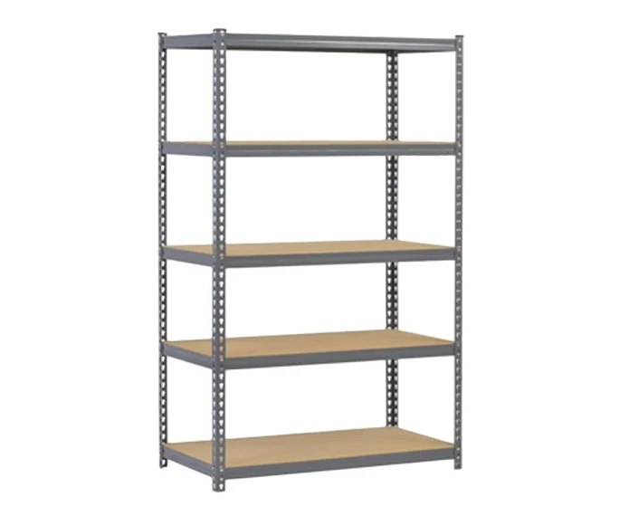 5 tiers 175 kgs galvanized garage shelving