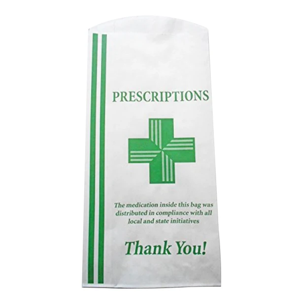 Лекарственная упаковка по рецепту лекарственный бумажный мешок для аптечной машины