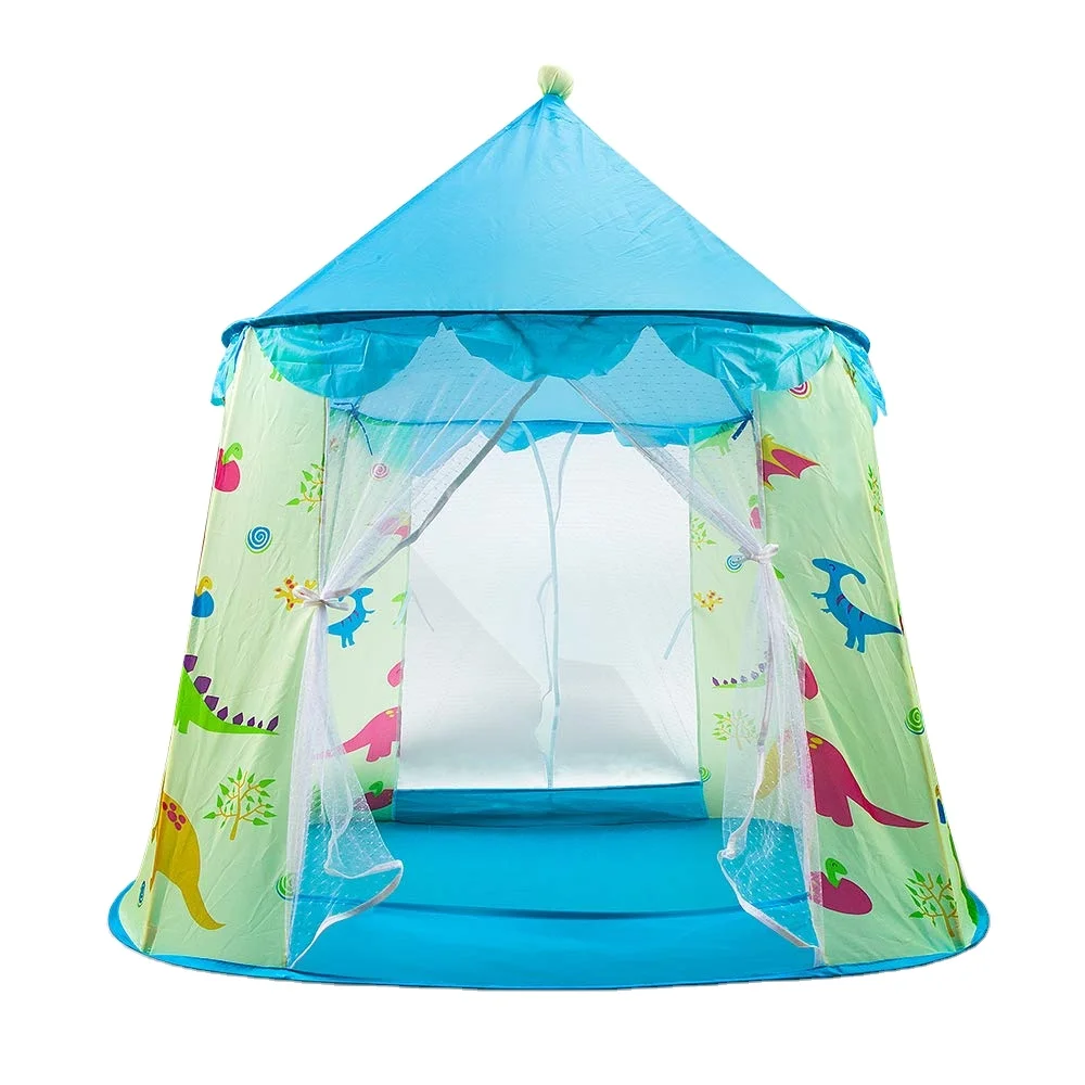 Baby play tent Princess Castle Tent with LED Light kids toy tents baby house