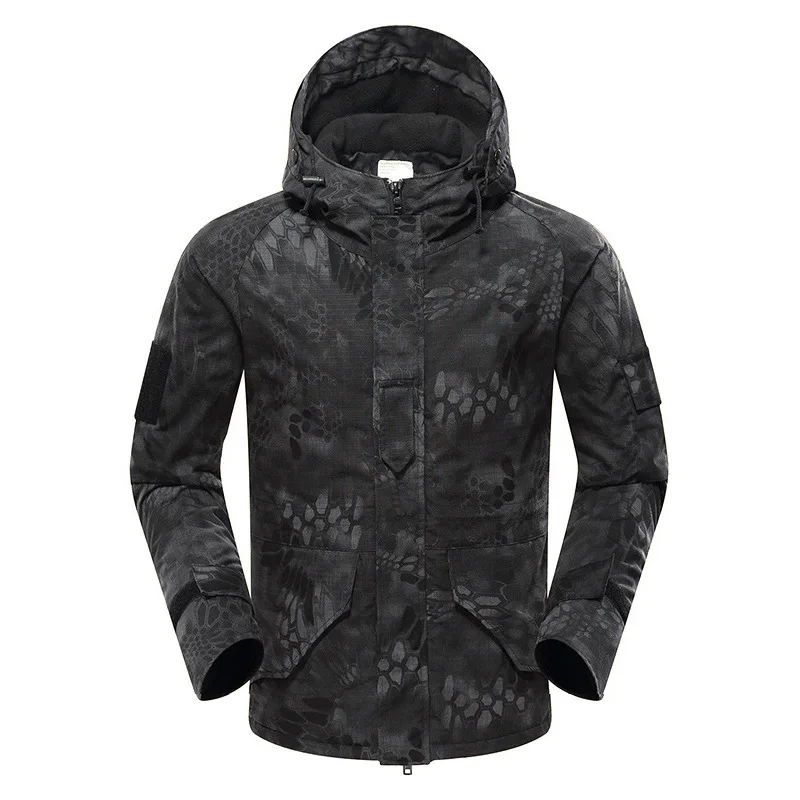 G8 Windbreaker Jacket Outdoor Tactical Coat Uniform Waterproof Autumn Black Camouflage Hiking Jacket